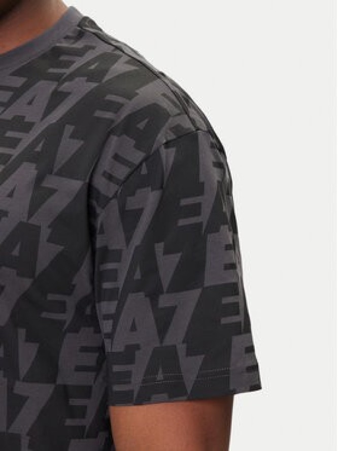 EA7 Emporio Armani T-Shirt 7M000980 AF10378 U8117 Szary Regular Fit