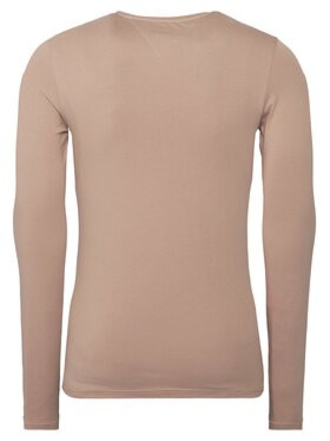 Tommy Hilfiger Longsleeve MW0MW10804 Beżowy Slim Fit