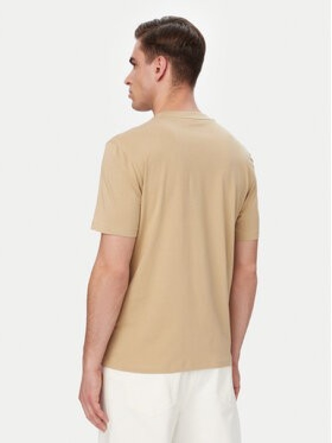 HUGO T-Shirt Dero222 50466158 Beżowy Regular Fit