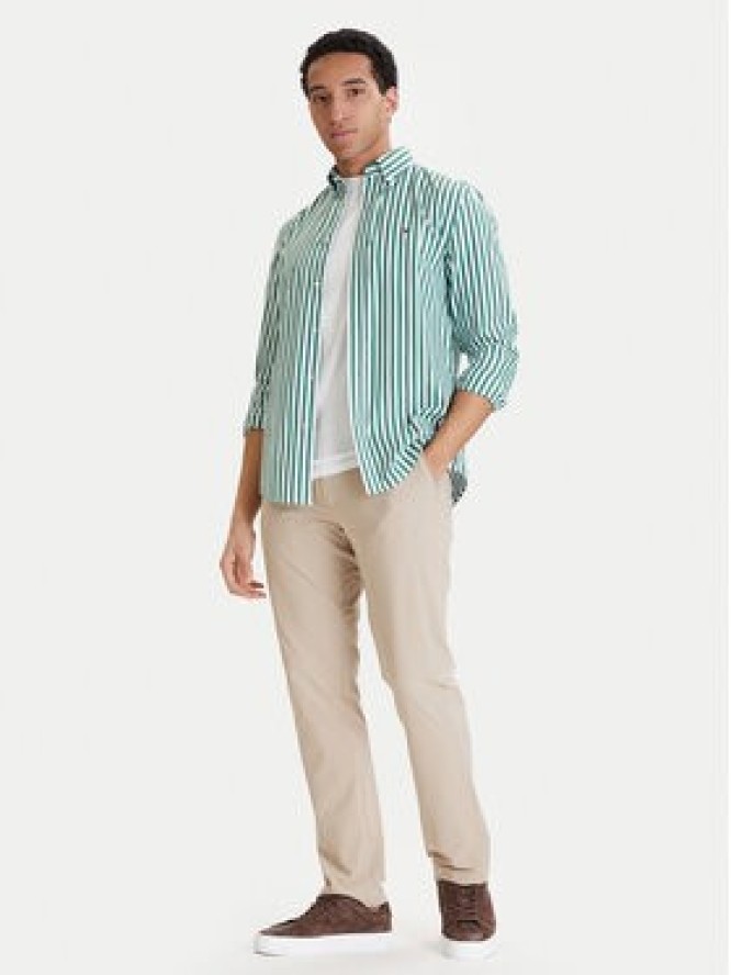 Tommy Hilfiger Chinosy Denton MW0MW43408 Beżowy Slim Fit