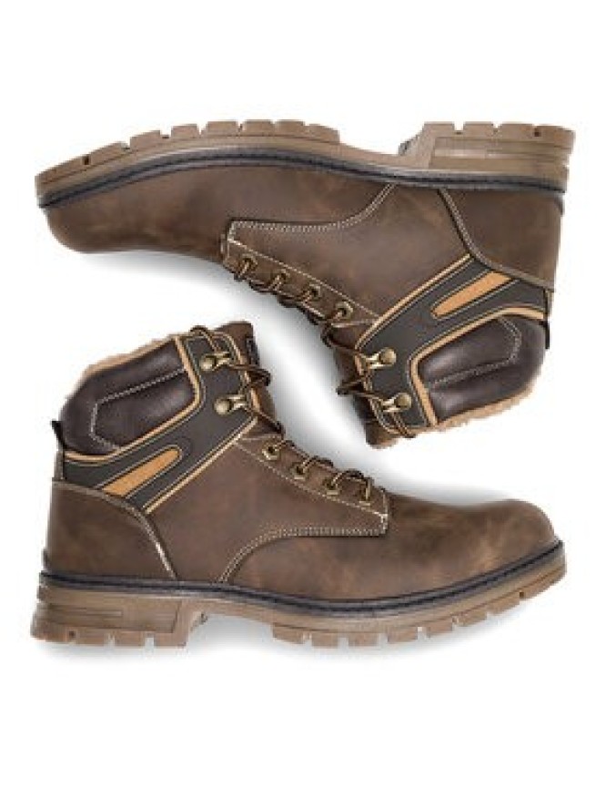 Lanetti Trzewiki VS21M2019-3 Brązowy