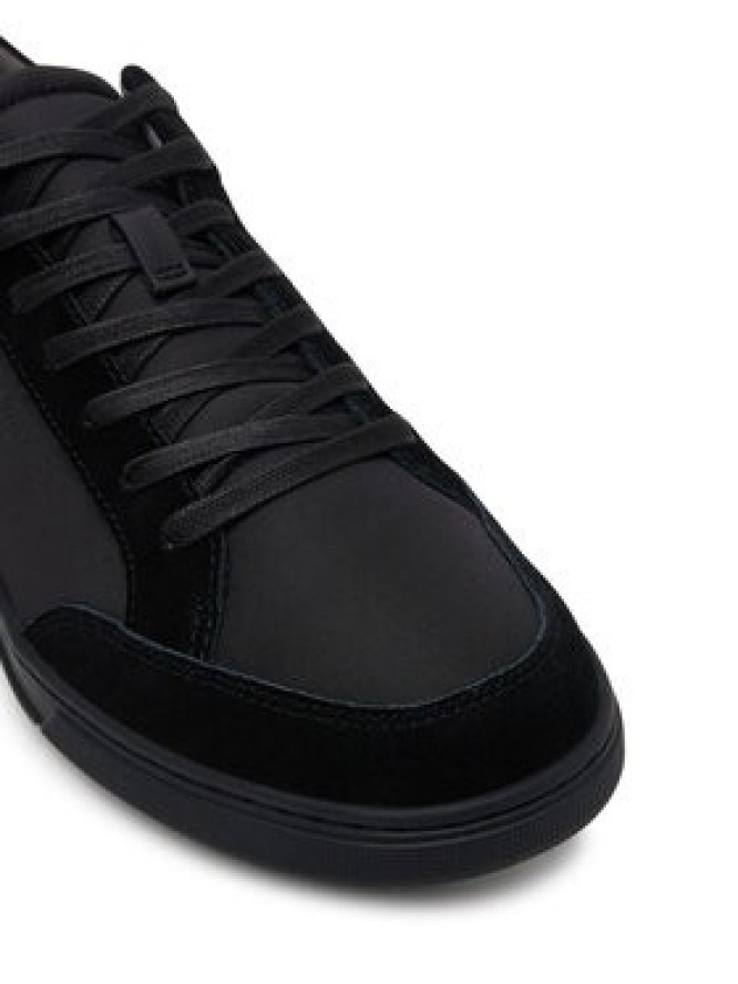 Calvin Klein Sneakersy Low Top Lace Up Repreve Mix HM0HM01802 Czarny