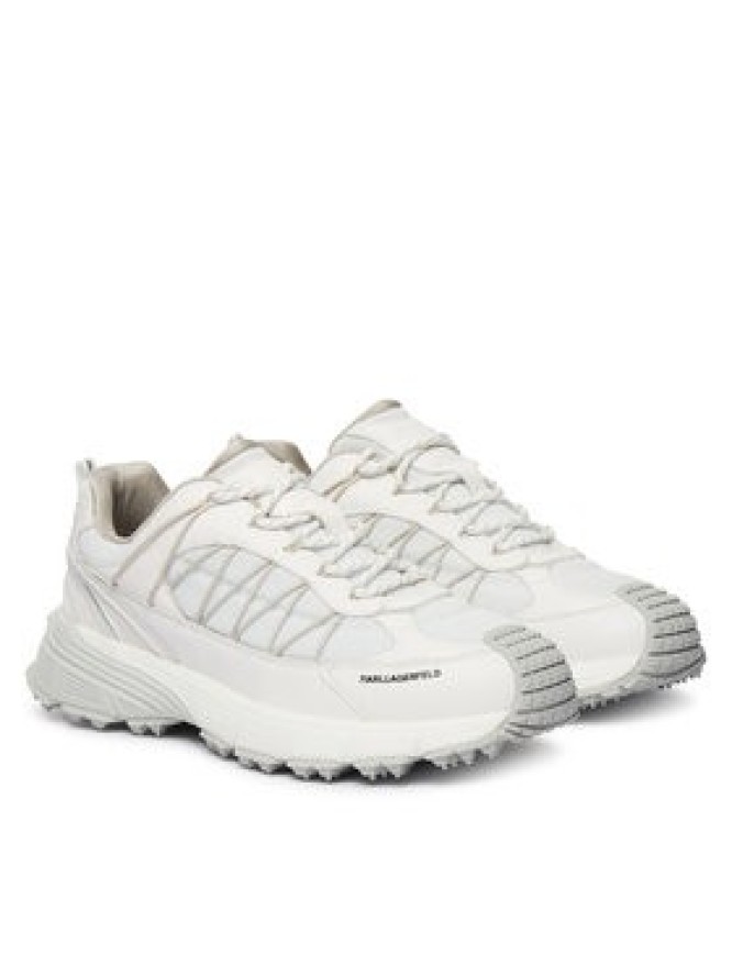 KARL LAGERFELD Sneakersy Orion Trail KL58526 Kremowy