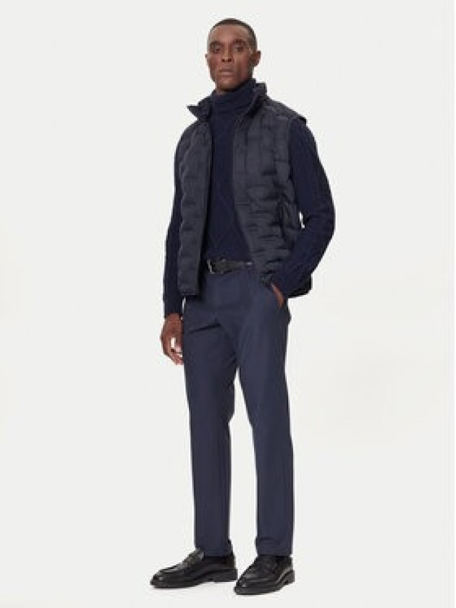 Bugatti Bezrękawnik 875100 81052 D Granatowy Regular Fit