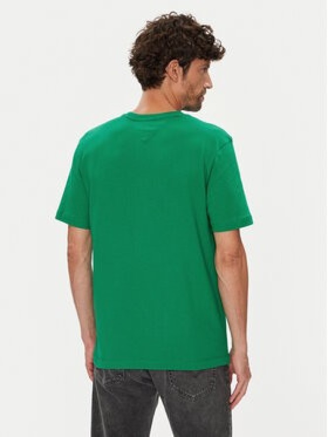 Tommy Hilfiger T-Shirt Ess Seasonal MW0MW39995 Zielony Regular Fit