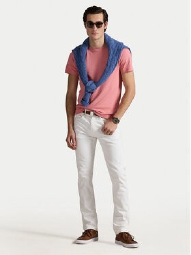 Polo Ralph Lauren T-Shirt 710740727096 Różowy Custom Slim Fit