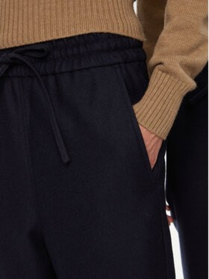 AMI Paris Spodnie dresowe UTR212.WV0018 Granatowy Regular Fit