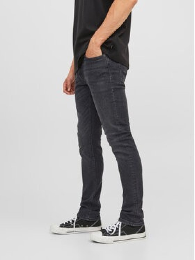Jack & Jones Jeansy Glenn 12243595 Czarny Slim Fit