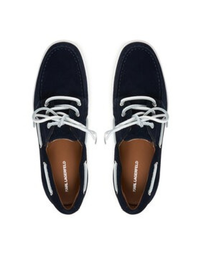 KARL LAGERFELD Półbuty Kori KL21422 Granatowy