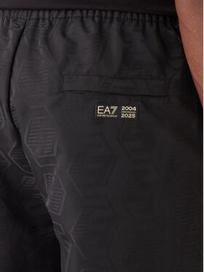 EA7 Emporio Armani Spodnie dresowe 7M000264 AF13722 UC001 Czarny Modern Fit