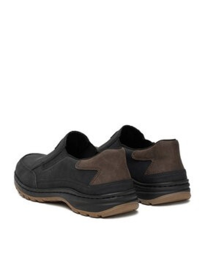 Rieker Półbuty 03365-00 Czarny