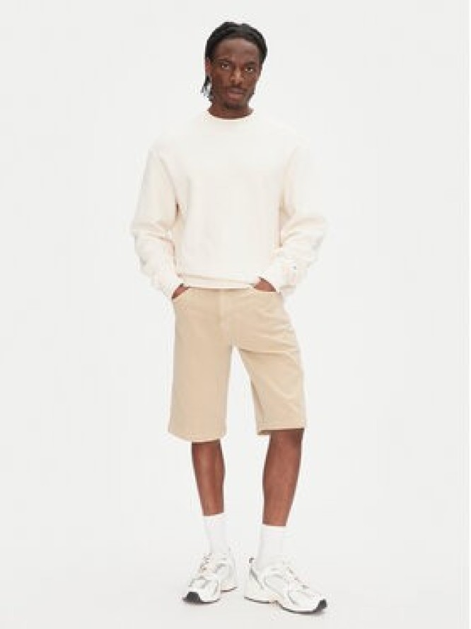 Tommy Jeans Szorty materiałowe Jaimie DM0DM21951 Beżowy Slim Fit