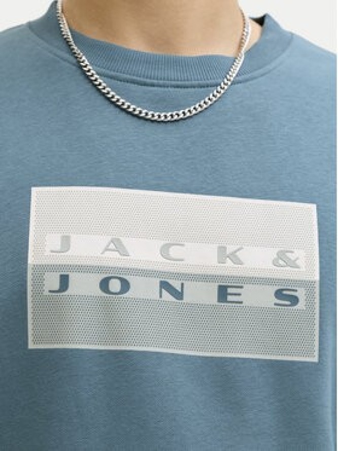 Jack & Jones Bluza Fusion 12289807 Niebieski Relaxed Fit