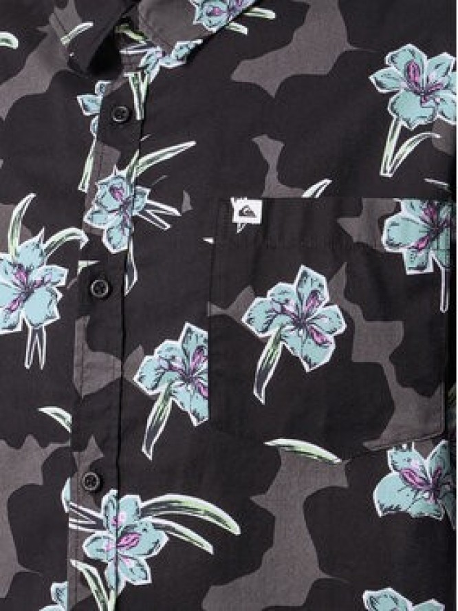 Quiksilver Koszula Apero Classic Ss EQYWT04605 Czarny Regular Fit