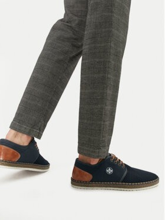 Rieker Półbuty B5249-14 Niebieski