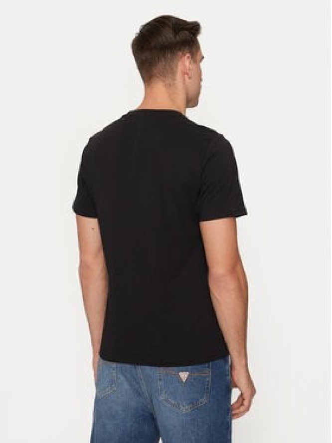Schott NYC T-Shirt TSCLAWS1 Czarny Regular Fit