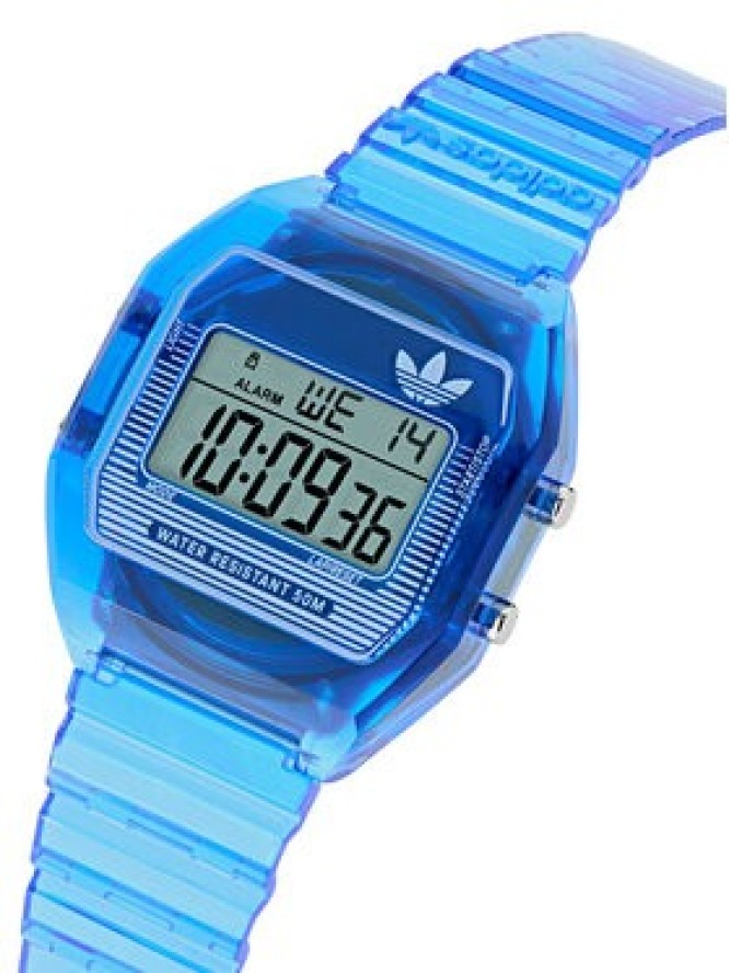 adidas Zegarek AO Street Digital Two Crystal AOST25537 Niebieski