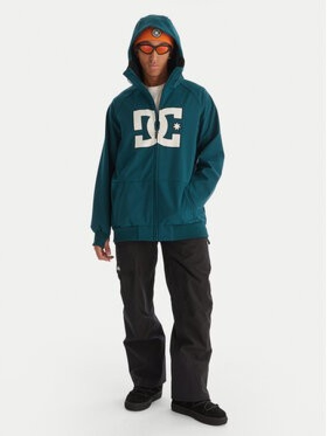 DC Shoes Kurtka przejściowa ADYTJ03083 BTG0 Zielony Regular Fit