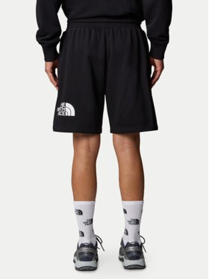 The North Face Szorty sportowe Easy NF0A8C2S Czarny Regular Fit
