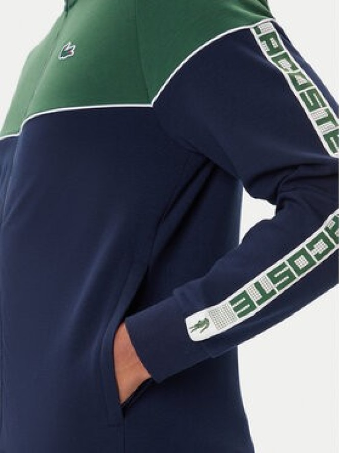 Lacoste Bluza SH4751 Granatowy Regular Fit