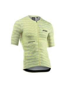 Koszulka rowerowa mtb gravel NORTHWAVE Blade Jersey żółty