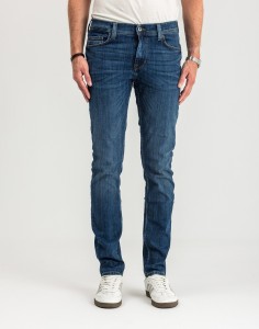 MUSTANG VEGAS SLIM MĘSKIE SPODNIE JEANSOWE JEANSY DŻINSY DENIM BLUE 1015045 5000 883