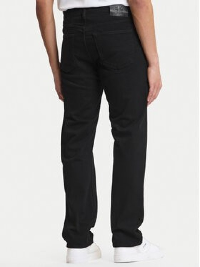 Calvin Klein Jeans Jeansy LV04RF944G Czarny Straight Fit