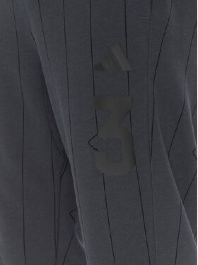 adidas Spodnie dresowe Seasonal Essentials US Sport JD8101 Szary Regular Fit