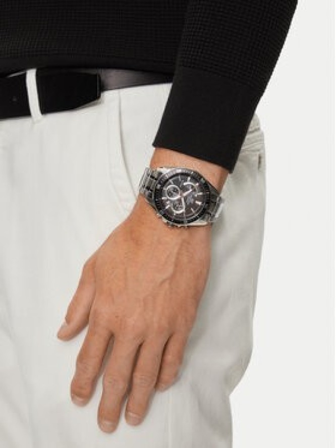 Casio Zegarek Edifice EFR-552D-1AVUEF Srebrny