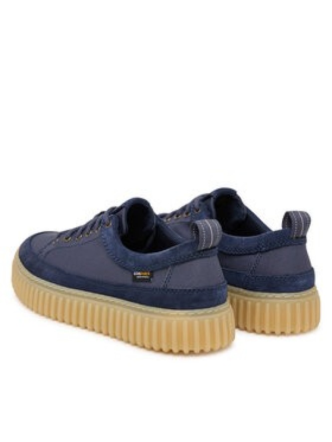 Clarks Sneakersy Torhill Lace 26186153 Granatowy