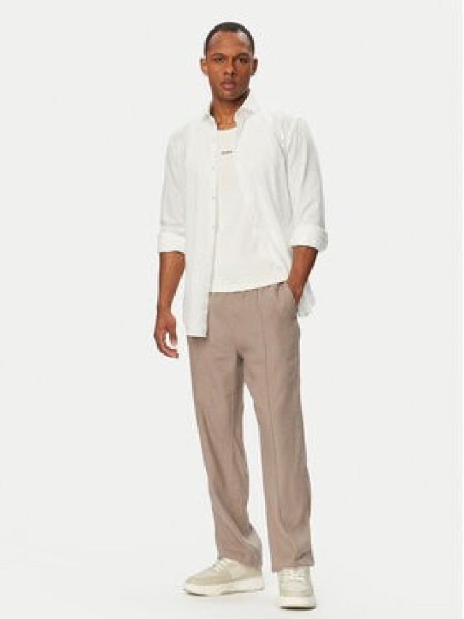 HUGO Koszula Kason 50539775 Biały Slim Fit