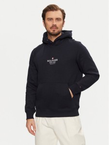 Tommy Hilfiger Bluza MW0MW39050 Granatowy Regular Fit