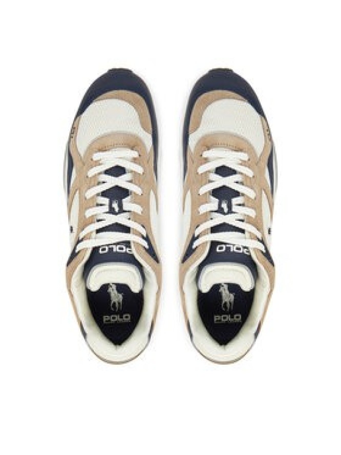 Polo Ralph Lauren Sneakersy Trackstr 809968178001 Écru