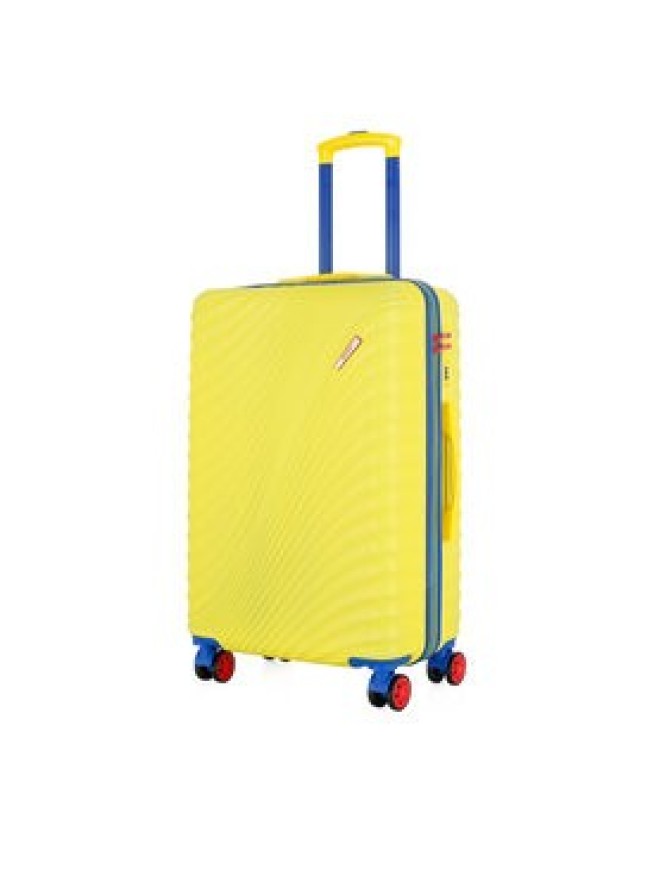 Semi Line Walizka średnia T5934-2 Żółty