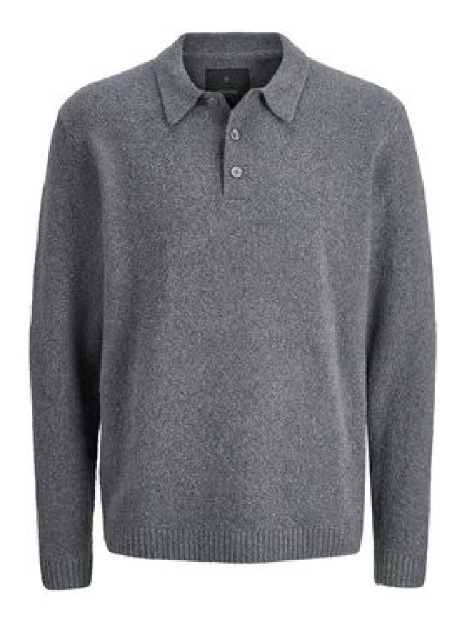 Jack & Jones Sweter Maverick 12286144 Szary Regular Fit