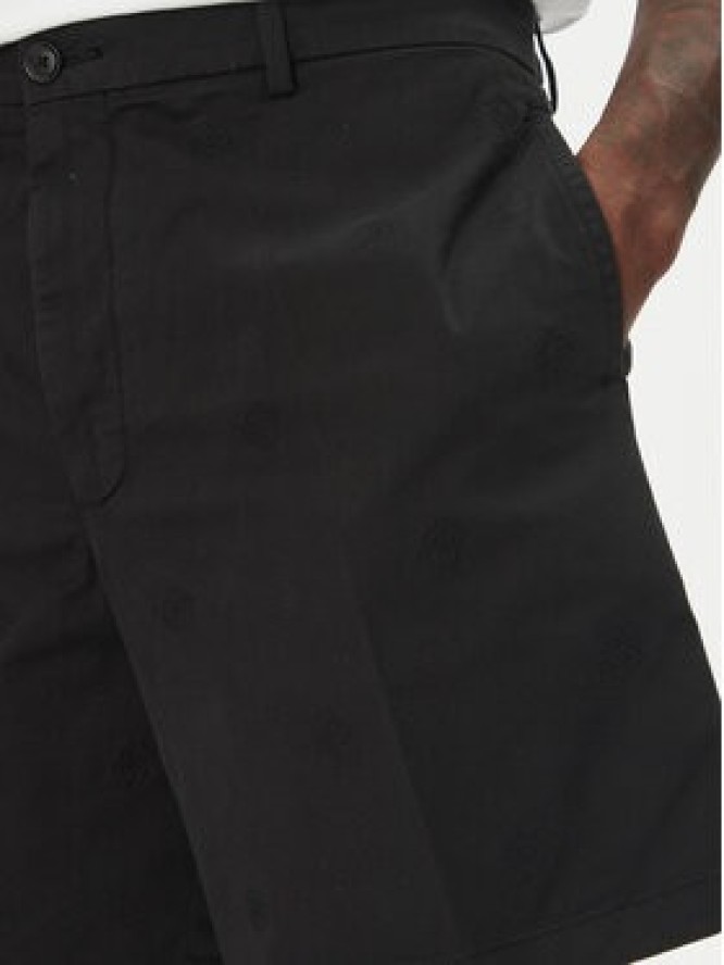 BOSS Szorty materiałowe C-Karlos 50540597 Czarny Regular Fit