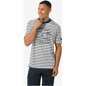 Koszulka męska SUPER.NATURAL M Stripe Cote D'Azur Bio J Tee
