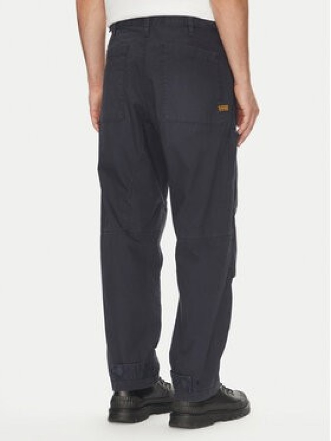G-Star Raw Spodnie materiałowe Fatigue 3D D26196-D387 Granatowy Relaxed Fit