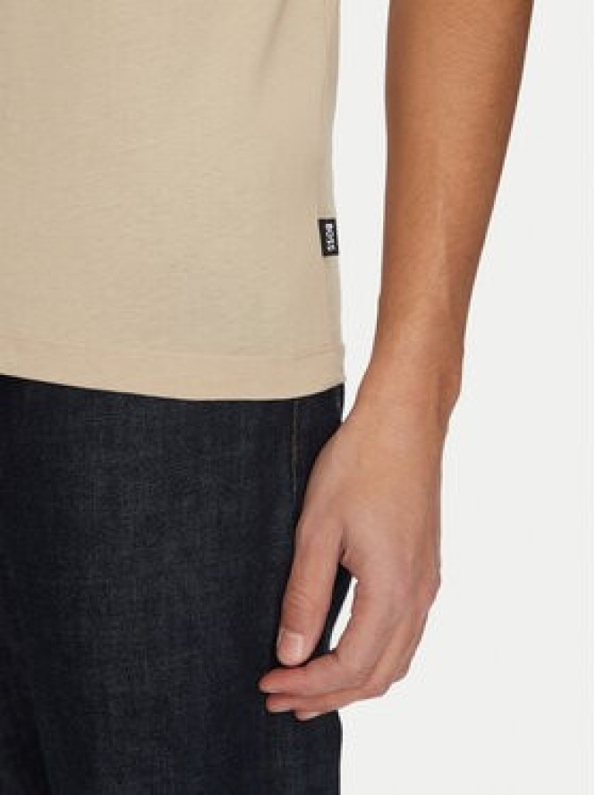BOSS T-Shirt Thompson 01 50468347 Beżowy Regular Fit