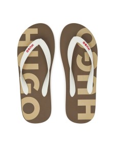 HUGO Japonki Arvel 50497860 Beżowy