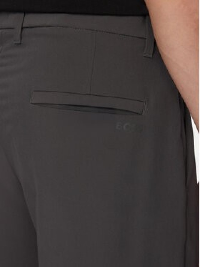 BOSS Szorty materiałowe S Commuter 10.5 Inch 50540337 Zielony ciemny Slim Fit