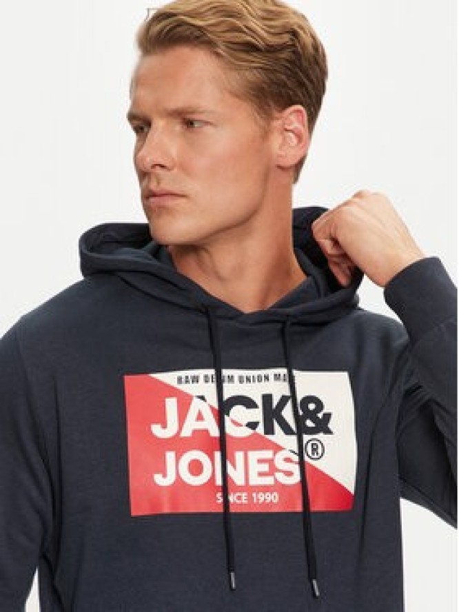 Jack & Jones Bluza Nolan 12256849 Granatowy Standard Fit