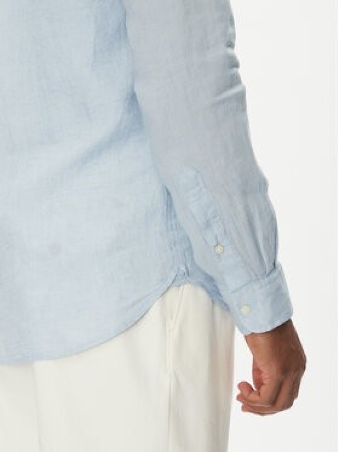 Tommy Hilfiger Koszula MW0MW34602 Błękitny Regular Fit