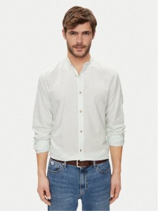 Jack & Jones Koszula Summer 12248385 Zielony Comfort Fit