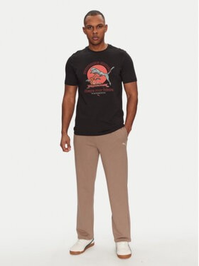 Puma T-Shirt Bonsai 629634 Czarny Regular Fit