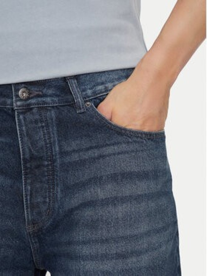 HUGO Szorty jeansowe Skate 50534641 Granatowy Straight Fit