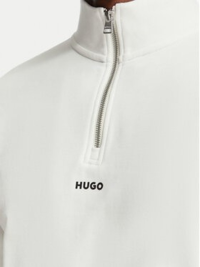 HUGO Bluza Durty244 50525881 Biały Relaxed Fit