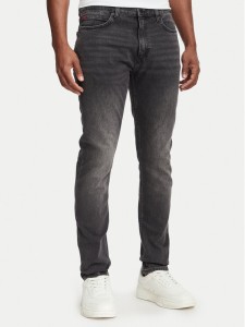 HUGO Jeansy 50561248 Szary ciemny Extra Slim Fit