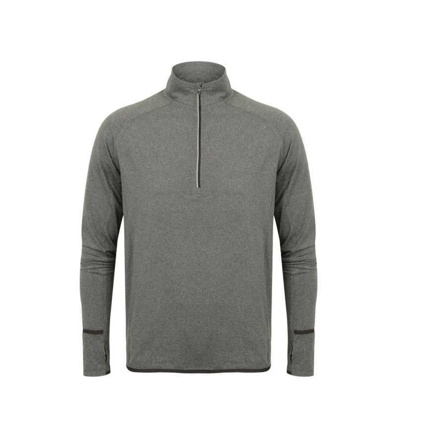 Koszulka z długim rękawem 1/4 zip Tombo