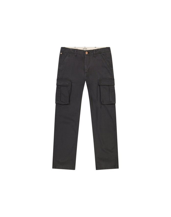 MESKIE SPODNIE WRANGLER MATERIAŁOWE CASEY JONES CARGO REGULAR FADED BLACK 112356845 W175008628